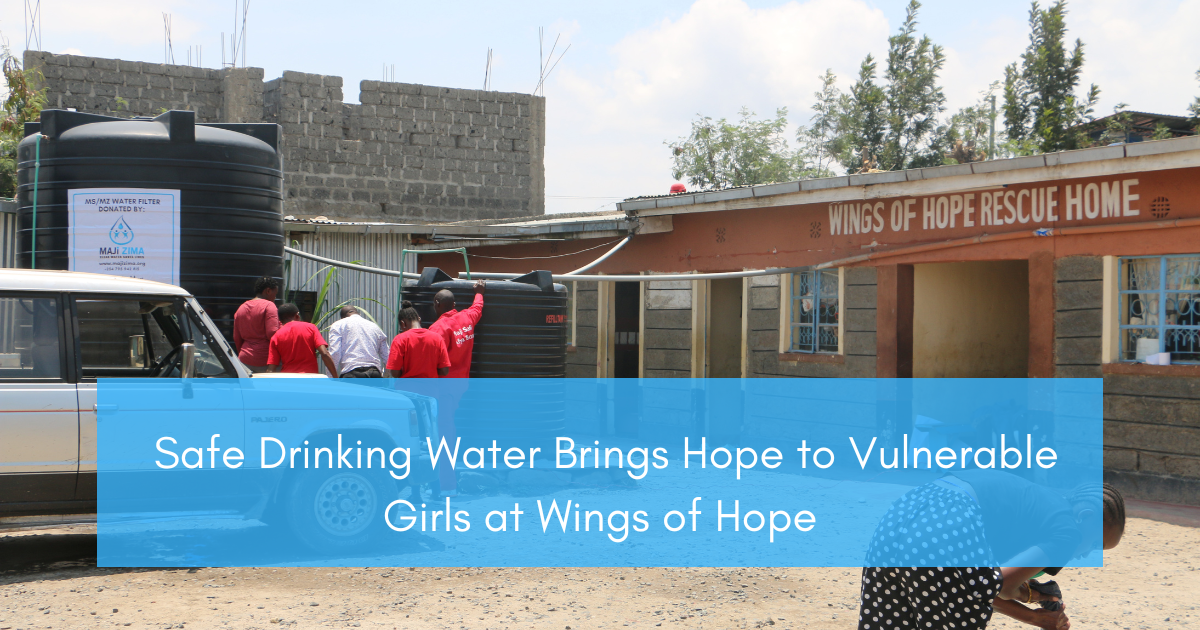 Safe Drinking Water Brings Hope to Vulnerable Girls at Wings of Hope